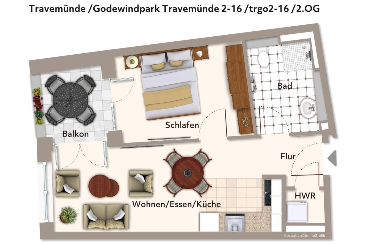 Lejlighed Godewindpark Travemuende Godewindpark Travemuende 2-16